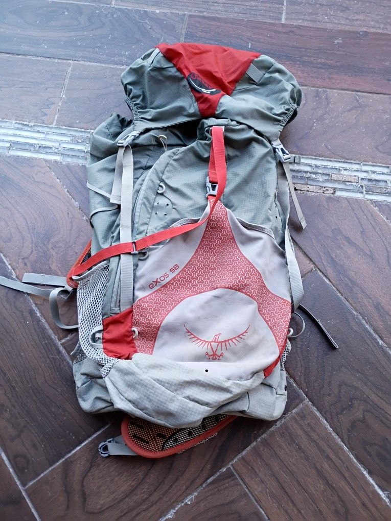 Osprey Exos 58 Medium Hiking Backpack