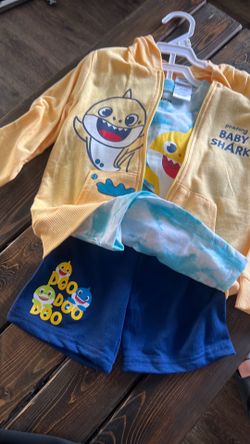 Pinkfong baby shark 3 piece set