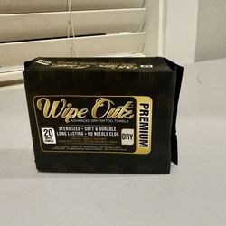 Wipe Outz XL Dry Tattoo Towels – 20ct Packs