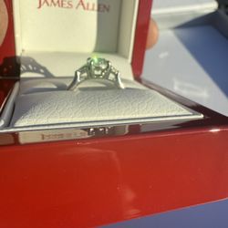 James Allen Nyc 1.1 Carat Flawless Diamond Engagement Ring.