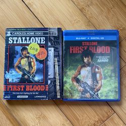 First Blood   Aka Rambo Brand New & Sealed With Rare OOP Slipcover