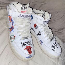 Supreme NBA White Nike Air Force 1