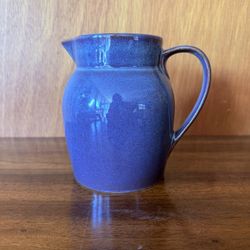 Ceramic Blue Pitcher