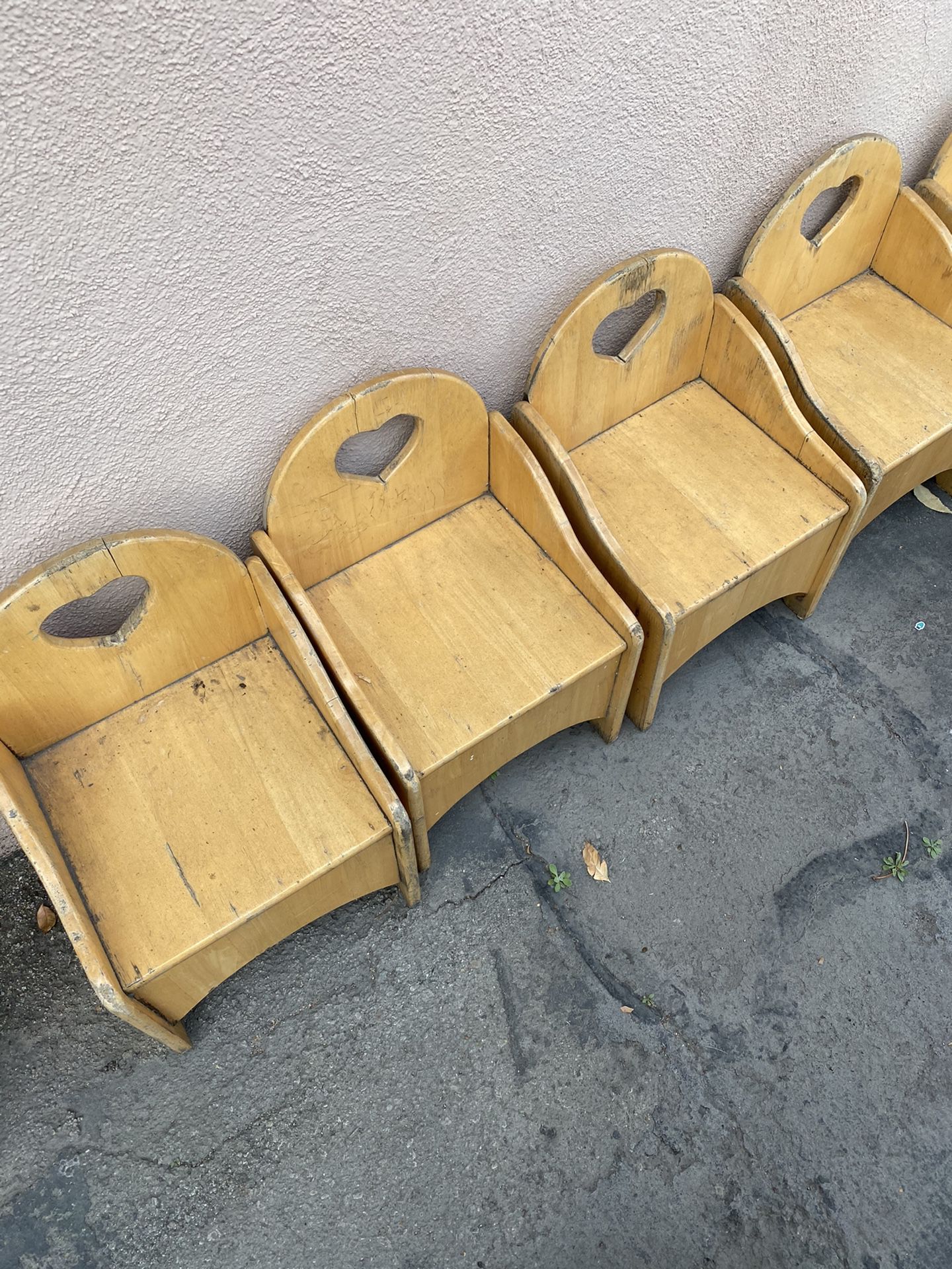 Free wood chairs