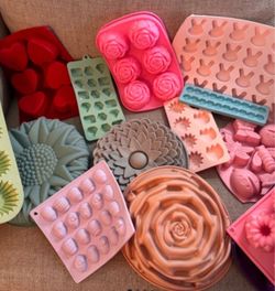 Silicone Baking & Craft Molds Set – Variety Pack (Pastry, Soap, Candle)