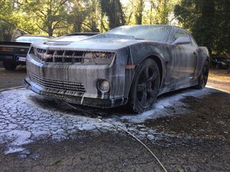 Paint correction wash and wax clay bar treatment