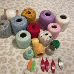Tatting Supplies (miscellaneous bulk items)