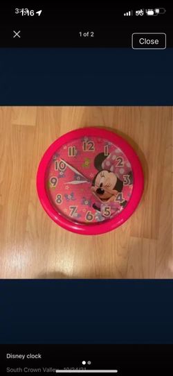 Disney wall clock