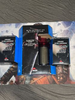 MSR MiniWorks EX Microfilter / 2 Extra Filters