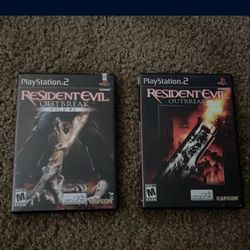 Resident Evil Outbreak File # 2 & 1 w/ Manuel's 