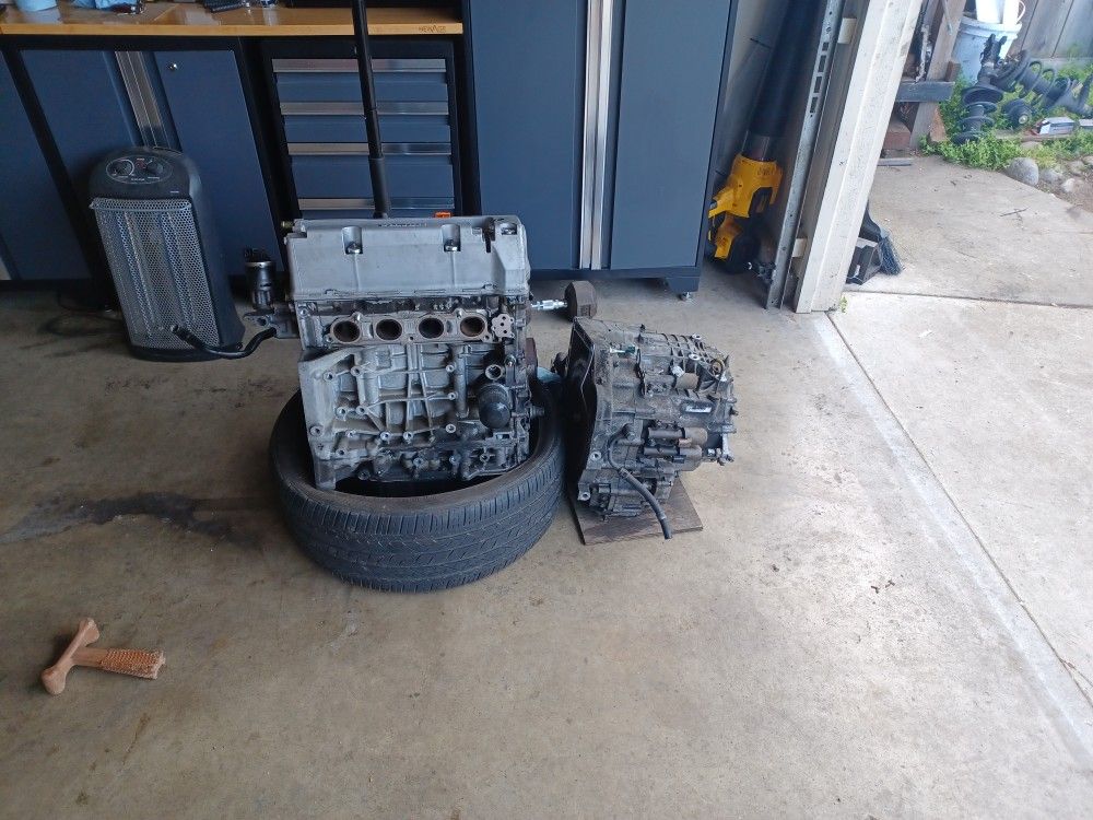 Engine And Transmission For 06 Honda Element 2.4l K24 Engine 