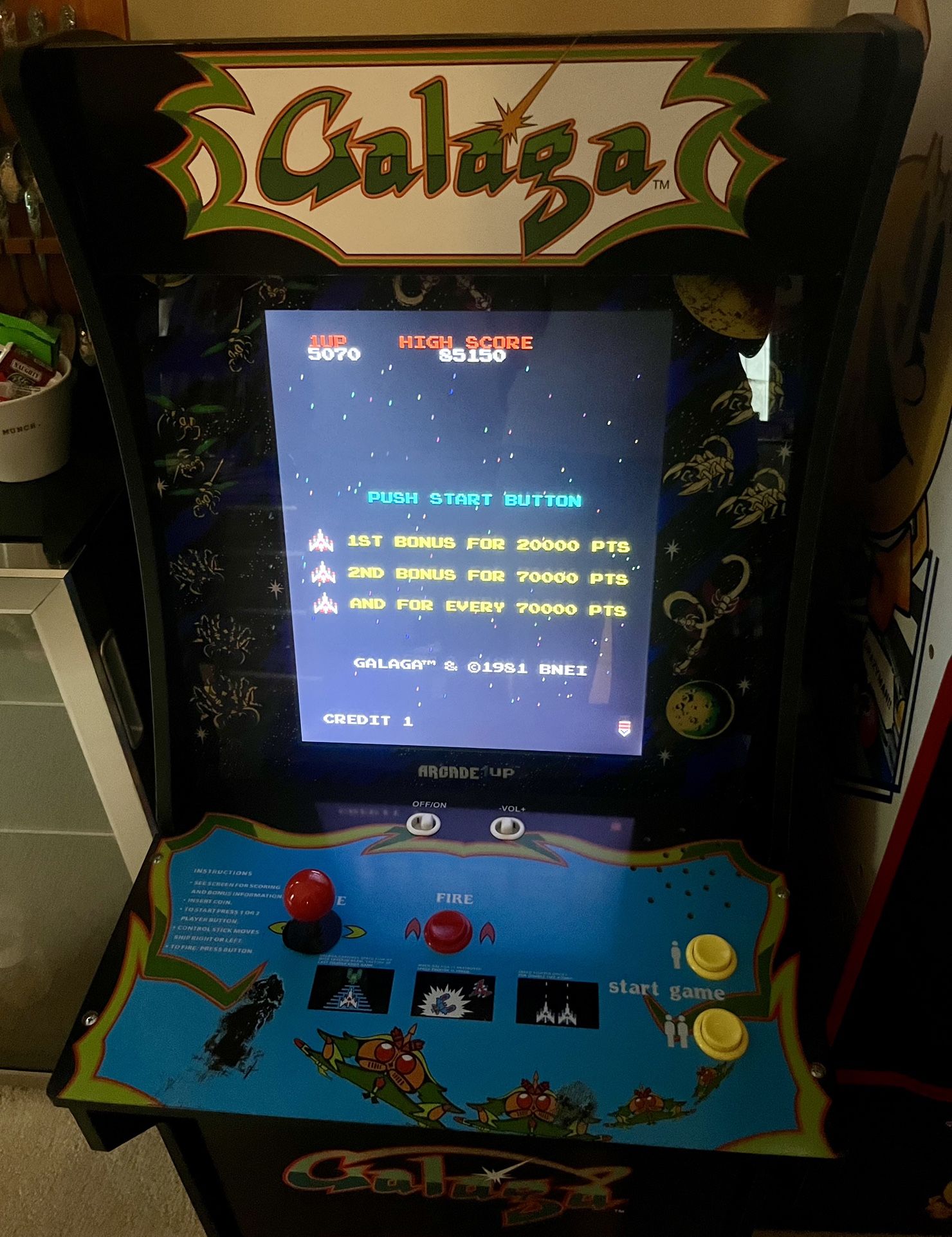 Galaga Arcade Game (Make An Offer)