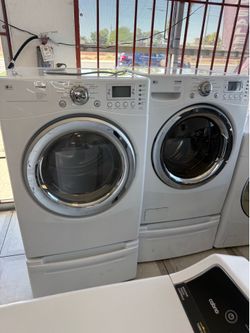 LG frontload washer & gas dryer