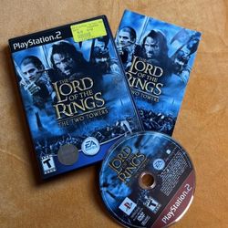 The Lord of the rings the two Towers PS2