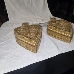 Paisley Hancarved Sweetheart Bixes