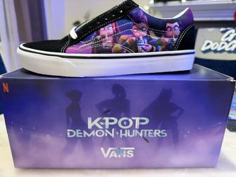 New Vans X Kpop Demon Hunters Sz 7
