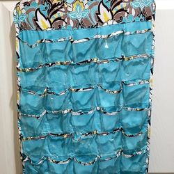 Hanging Double Sided Jewelry Organizer 17x26 (66 individual pockets total)