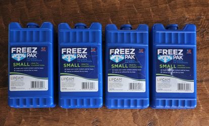 $7- For ALL  4 Individual Ice Packs