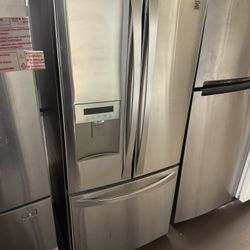 Kenmore 30” Stainless Steel Apartment Size French Door Refrigerator 