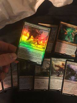 Magic the gathering, bunch of rares, legendary creatures and uncommons