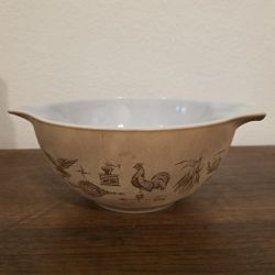 "Early American" Pyrex Cinderella Mixing Bowl, 1 1/2 Quarts, Model Number 442