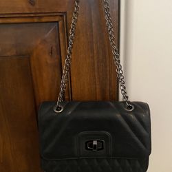 Black Shoulder Bag Or Crossbody