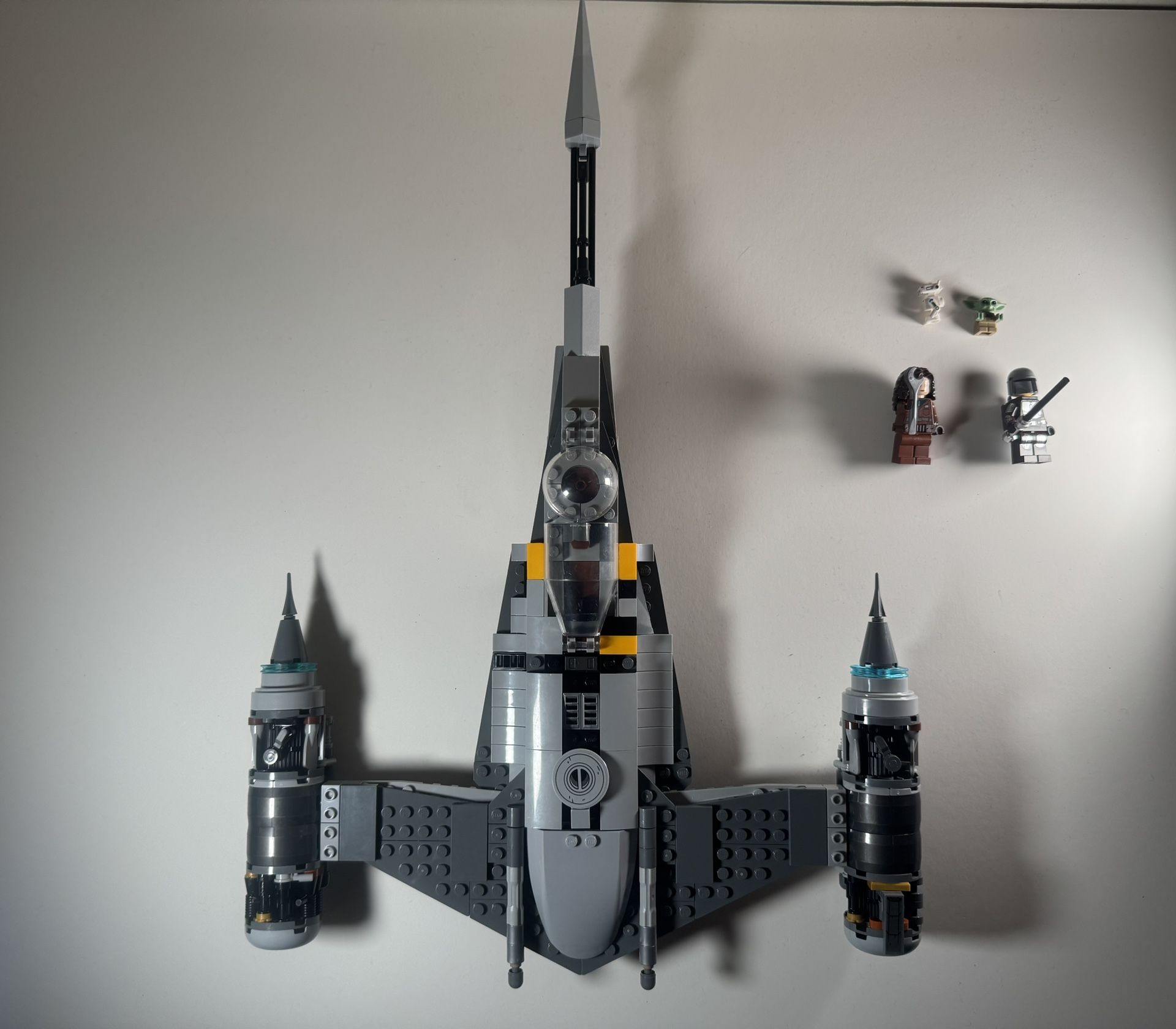 LEGO Star Wars The Mandalorian's N-1 Starfighter 75325 Building Set - The Book of Boba Fett, Featuring Baby Yoda Grogu and Droid Toy Figures, Birthday
