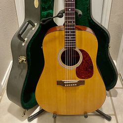 1999 Vintage Martin D-1 Acoustic Fishman Electronics Guitar w/OHSC