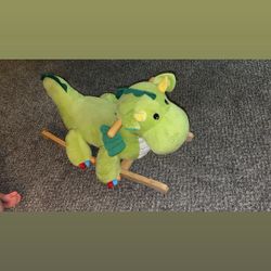 Dragon Themed Rocking Horse 