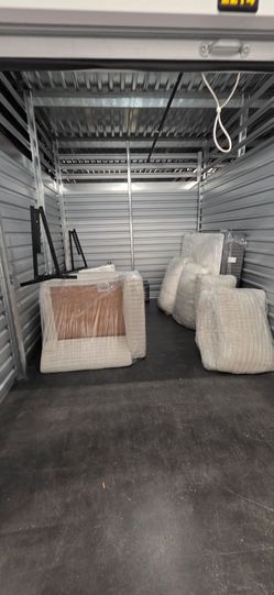 Corded plush sectional barely used
