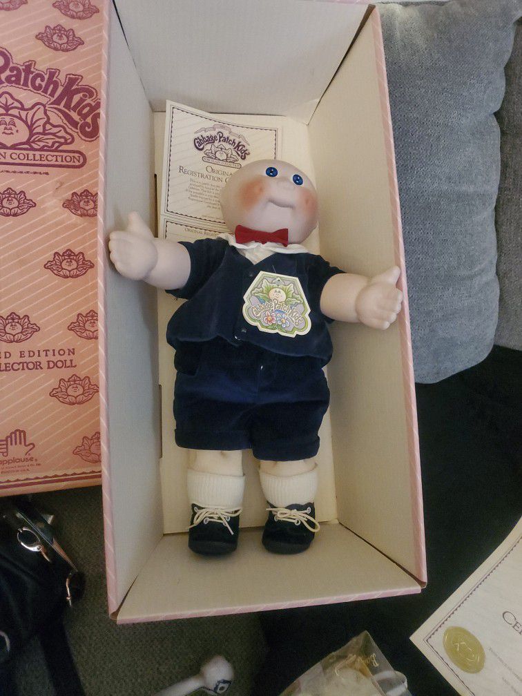 Cabbage Patch kids porcelain collection the limited edition 16" collector doll