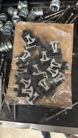 Ultra end clamps, black