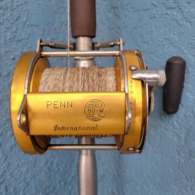 Penn International 80-W Big Game Reel Trolling w/ Fenwick IGFA-80 Rod