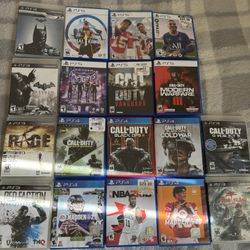 Ps5 And PS4 And PS3 Games