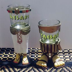 Caesers Palace Pair of Shot Glasses