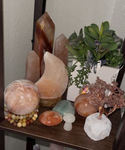 Fire Quartz Crystals 