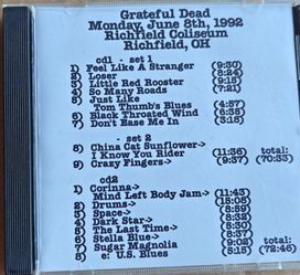 Grateful Dead CDs