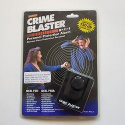 Crime Blaster. 911. Personal Protection Alarm!