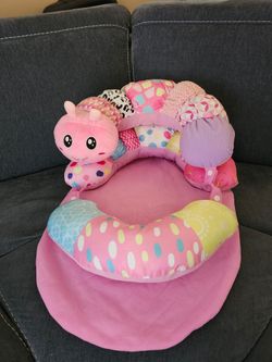 2 in 1 Baby Tummy Time Mat & Support Seated Pillow/Chair