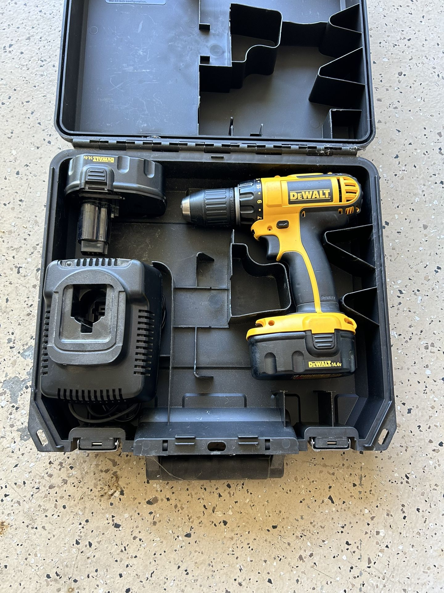 DeWalt Drill W/ Two Batteries And Charger