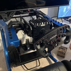 Alpine F1 Sim, Peloton Exercise Bike, Yamaha Piano