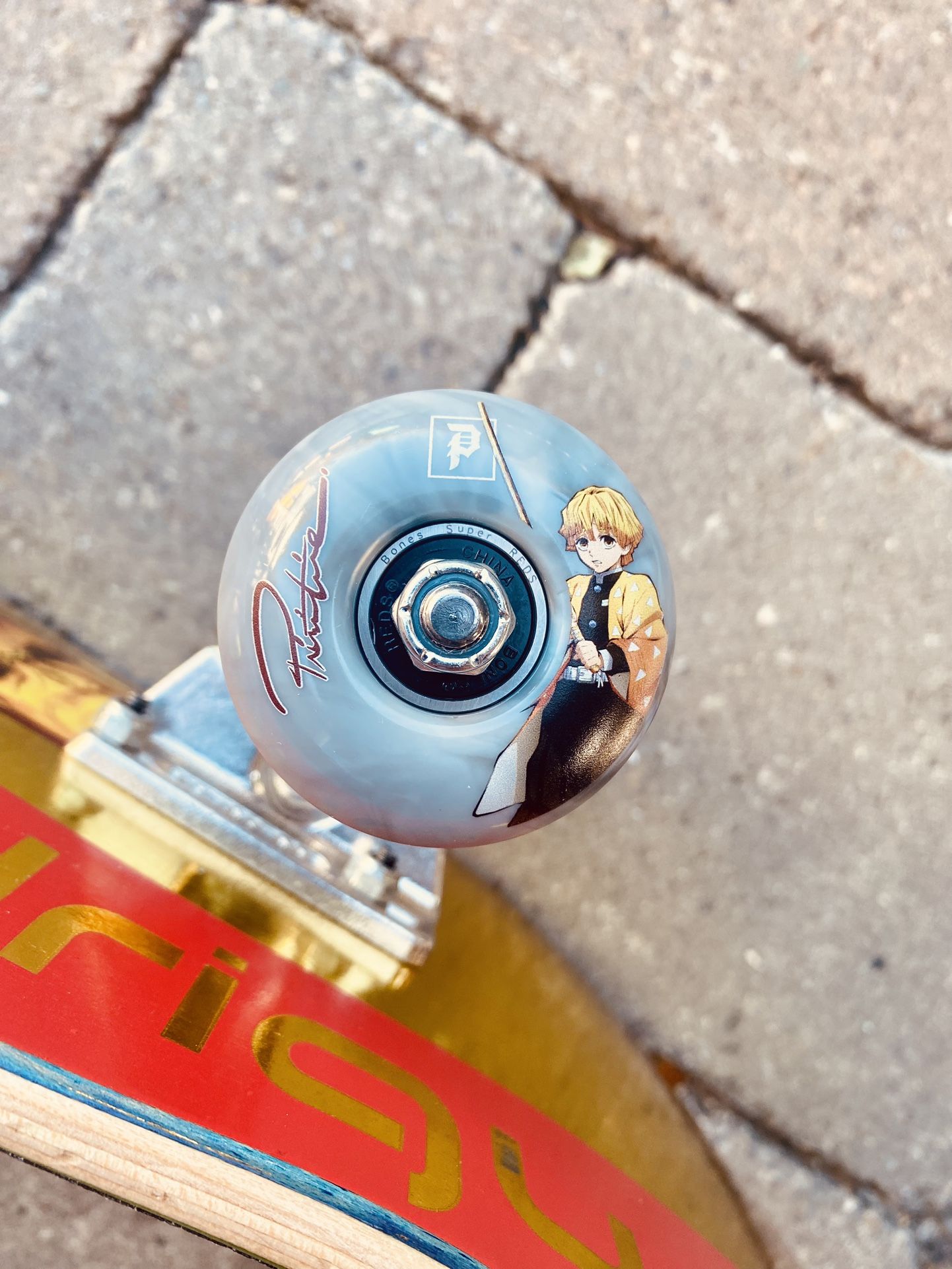 スケートボード Primitive P.RODRIGUEZ IRON MAN - 8.125 Primitive Paul Rodriguez Iron Man Skateboard Deck