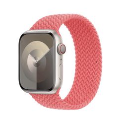 Apple Watch Band Guava Braided Solo Loop