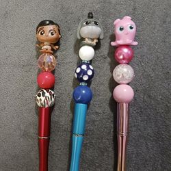 Disney Doorables Baby Moana, Eeyore, Finding Nemo Squid Pens
