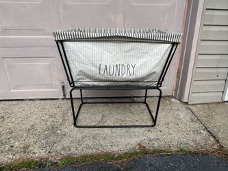 metal laundry basket