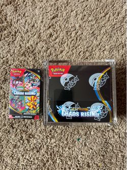 Pokémon Chaos Rising Booster Box + Booster Bundle (42 Packs Total) – $270