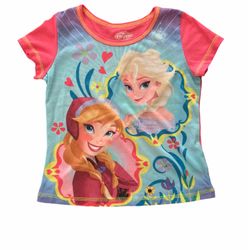 Girls Frozen Pajama Shirt 