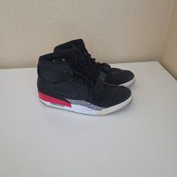 Jordan Legacy 312 Black Suede Size 10.5