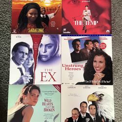Laserdisc Movies: My Fellow Americans, Unstrung Heroes, The Ex, The Temp, Sarafina!, Wild Hearts Can’t Be Broken