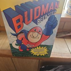 Budman Beer Stein